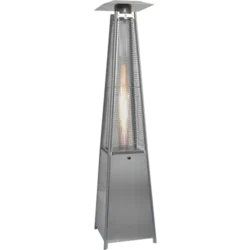 Silver Pyramid Gas Heater On Rent