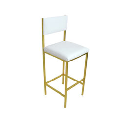 Linea Stool Bar Gold Rentals