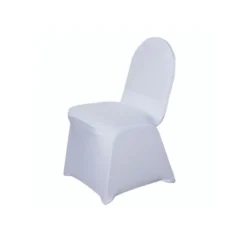 Chair with White Cover Rentals