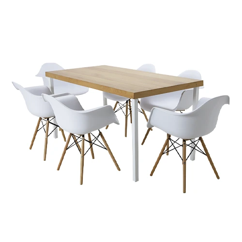 66Isadora-mini-rectangle-dining-table-with-elone-arm-chair-rental 66Isadora-mini-rectangle-dining-table-with-elone-arm-chair-rental