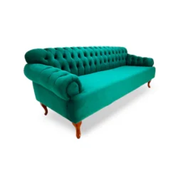 Lorenza Green 3 Seater Sofa Rentals