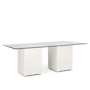 Azura-White-Base-240x-120-Glass-Top-Dining-Table-rental-rentra