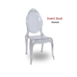 Adonis Acrylic Chair Rentals