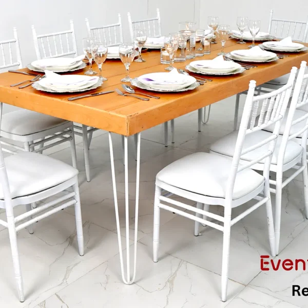 Isadora-rectangular-dining-table-and-white-chivari-chairs-rental Isadora-rectangular-dining-table-and-white-chivari-chairs-rental