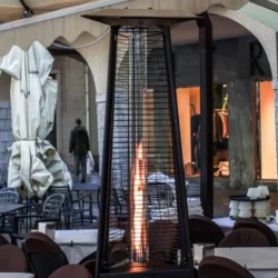 Black Patio Pyramid Gas Heater For Sale