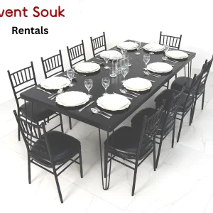 isadora-rectangle-dining-table-rental-black-with-chivari-chair-black-1 (1)