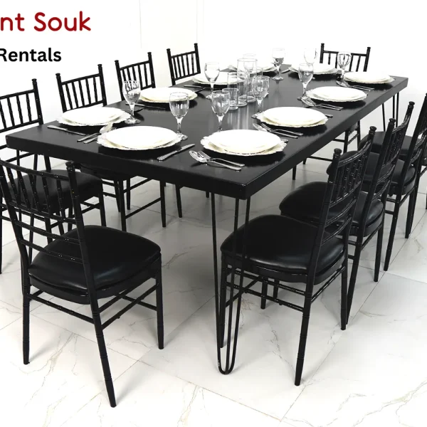 isadora-rectangle-dining-table-rental-black-with-chivari-chair-black-in-dubai-uae (1)
