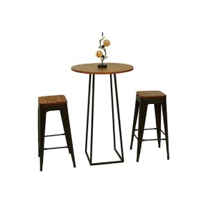 linea-round-cocktail-table-brown-black-setup