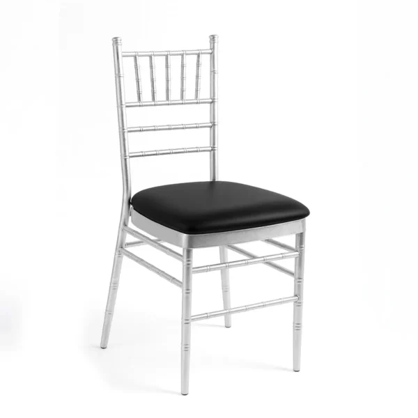 Silver Chivari Chair Rentals