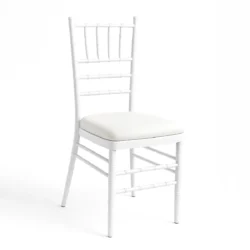 White Chivari Chair Rentals
