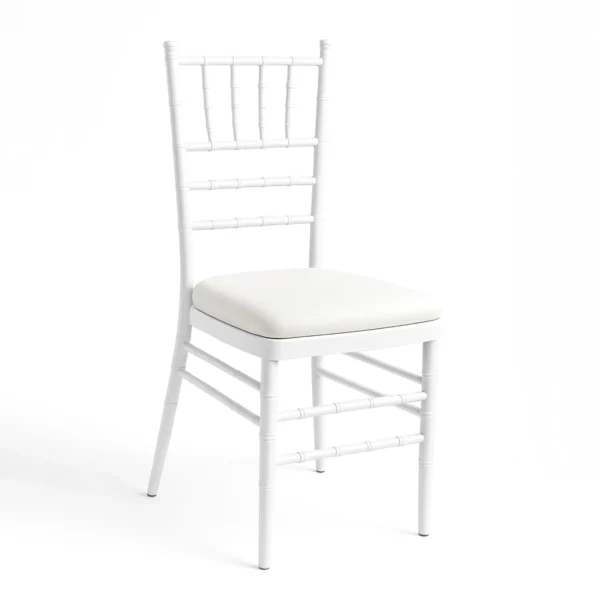 White Chivari Chair Rentals
