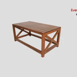 Sahara Wooden Coffee Table Rentals