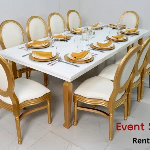 Avalon-dining-table-gold-legs-and-gold-wooden-dior-chairs-rental