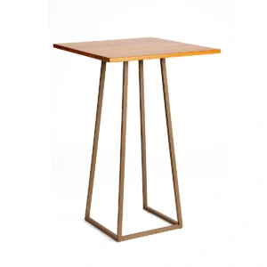 Linea-brown-Top-brown-Base-80-80-115cm-Cocktail-Table-rentals-rentra