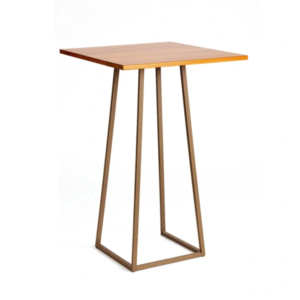 Linea-brown-Top-brown-Base-80-80-115cm-Cocktail-Table-rentals-rentra