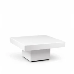 Melanie 100*100cm White Coffee Table Rentals
