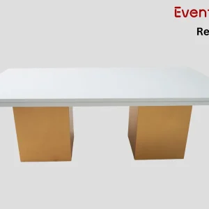 melanie-rectangle-dining-table-gold-boxes-rental