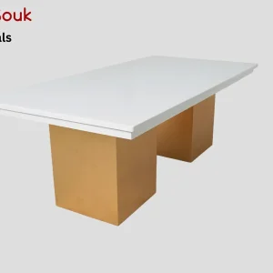 melanie-rectangle-dining-table-gold-boxes-rental-dubai-uae