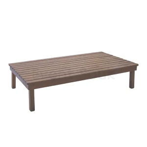 Sahara Low Wooden Rectangle Table