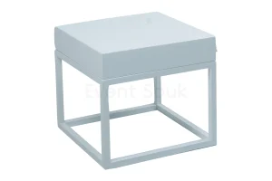 Marcelia Side Table White Rentals