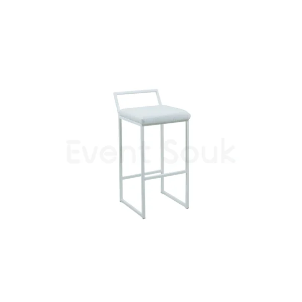 white-stool-bar-rental