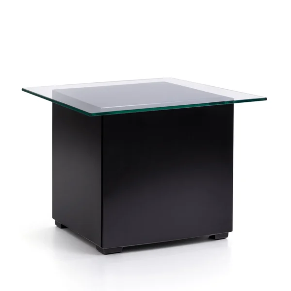Azura Black Base-Glass Top Coffee Tabl Rentals