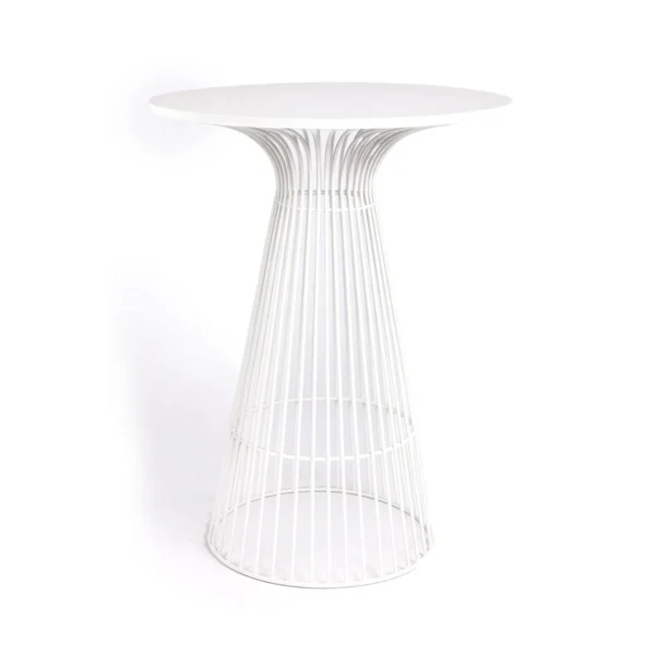 Sacha White Cocktail Table Rentals