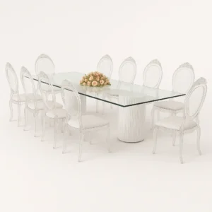cora-dining-table-adonis-acrylic-chair-rental-rentra