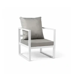 Sorenta Arm Chair-Grey Cushion-Rental