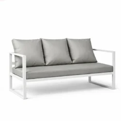 Sorenta Three Seater Sofa-Grey Cushion- Rental