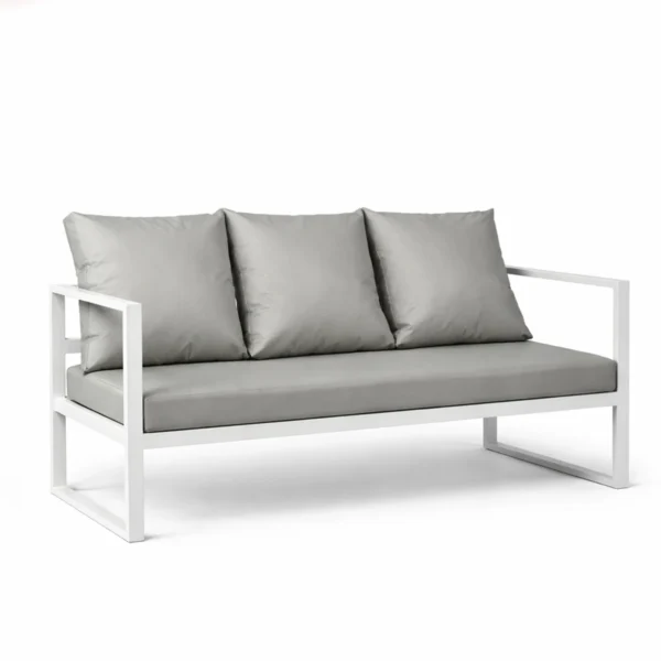 Sorenta Three Seater Sofa-Grey Cushion- Rental